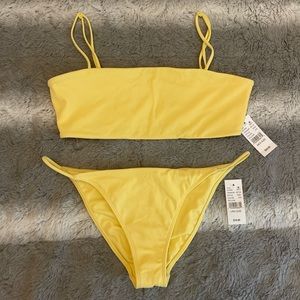 Yellow Two Piece Set